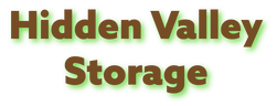 Find storage in Hidden Valley Lake